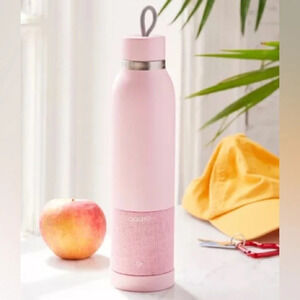 Aquio Bluetooth Water Bottle Speaker iHome Pink